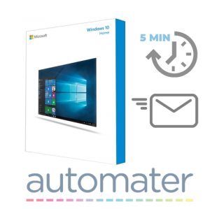 Microsoft Windows 10 Home / natychmiastowa wysyłka e-mail / Salon Warszawa / FVAT23%