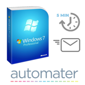 Microsoft Windows 7 Professional / natychmiastowa wysyłka e-mail / Salon Warszawa / FVAT23%